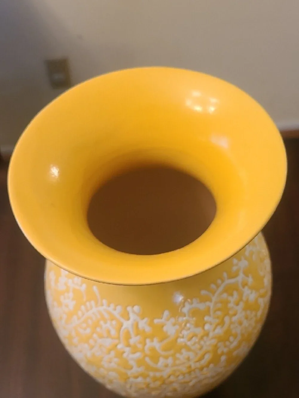 Yellow and Brown‎ Ceramic Vase 3-Piece Set - Home Accents